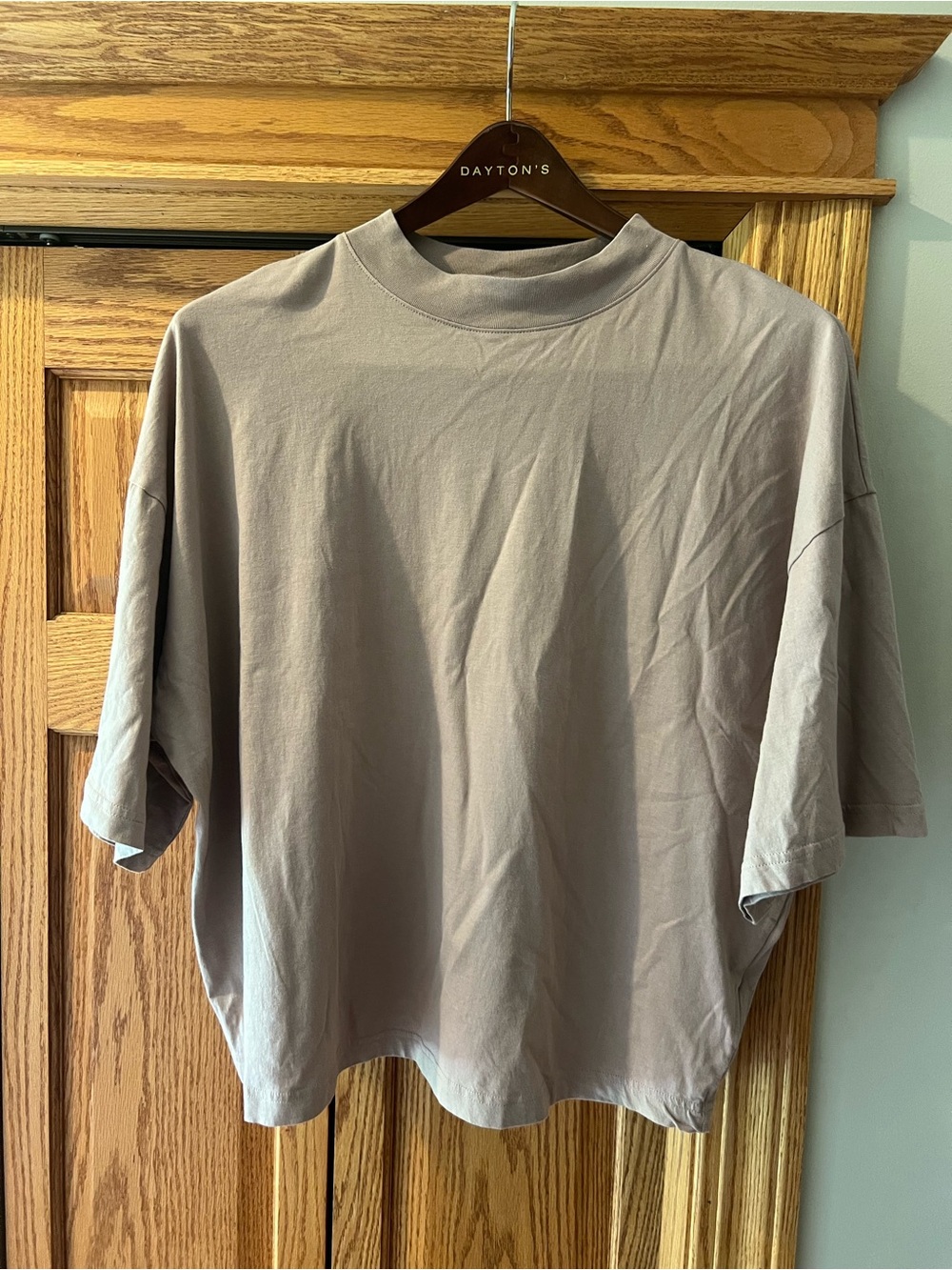 COS Oversized Short Sleeve Crewneck Shirt